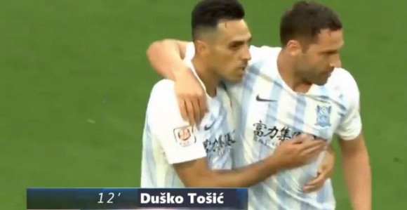 Tošićev prvi gol u Kini, pa debakl Piksijeve ekipe!