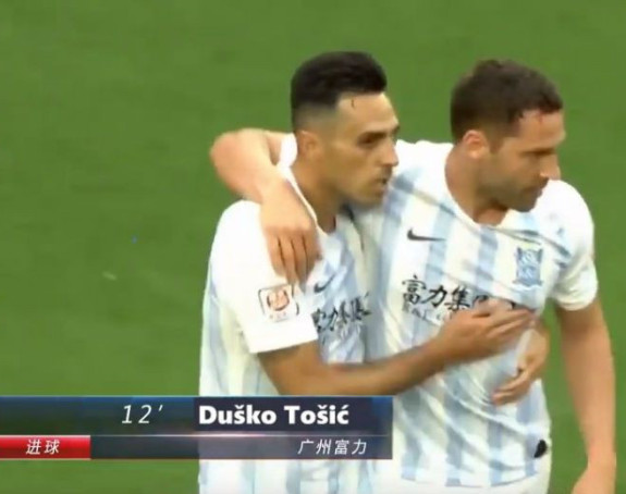 Tošićev prvi gol u Kini, pa debakl Piksijeve ekipe!