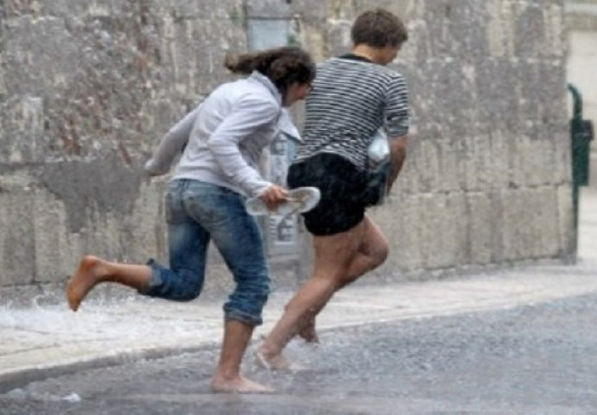 Danas pljuskovi s grmljavinom