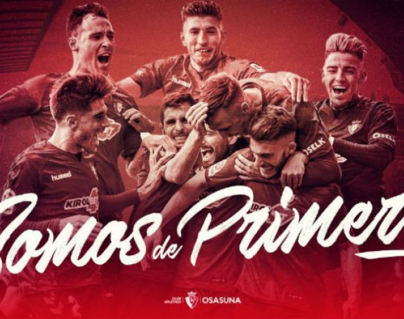 ŠPA: Igraće se Primera ponovo u Pamploni!