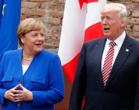Трамп Меркеловој бацио бомбоне