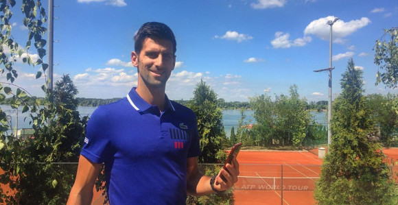 Novak Đoković uživa u Beogradu