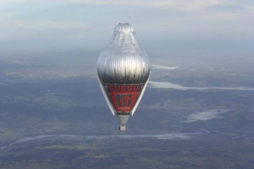 Rus u balonu prešao više od pola puta oko svijeta 