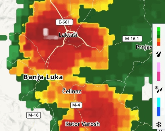 Nevrijeme i grad izazvali štetu