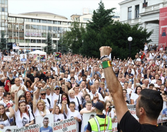 Protest: Nećemo živjeti s ubicama