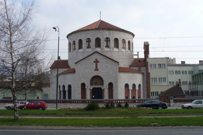 Zapaljen pravoslavni hram u Sarajevu 