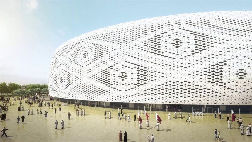 Video: Arapi prave stadion u obliku kape za Mundijal!