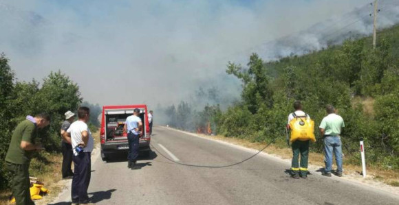 Izgorjelo 15% teritorije Ljubinja