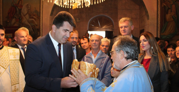 Obilježena slava hrama kod Lopara