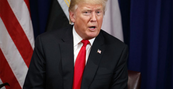 Reakcije: Govor Trampa lavež psa