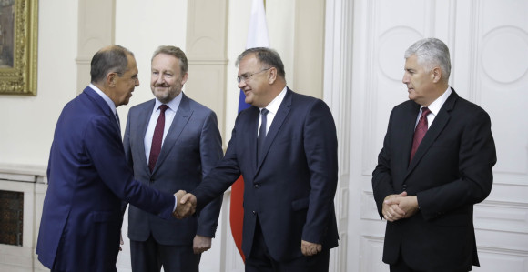 Predsjedništvo dočekalo Lavrova