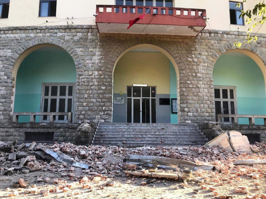 U zemljotresima u Albaniji 68 osoba povrijeđeno