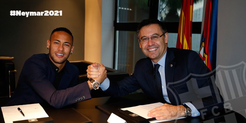 Нејмар потписао астрономски уговор са Барселоном!