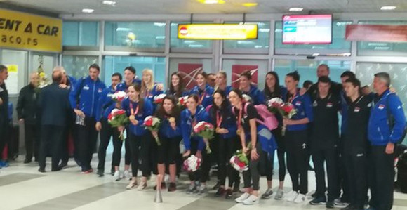 Zlatne djevojke stigle u Beograd