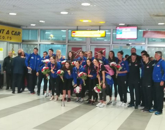 Zlatne djevojke stigle u Beograd