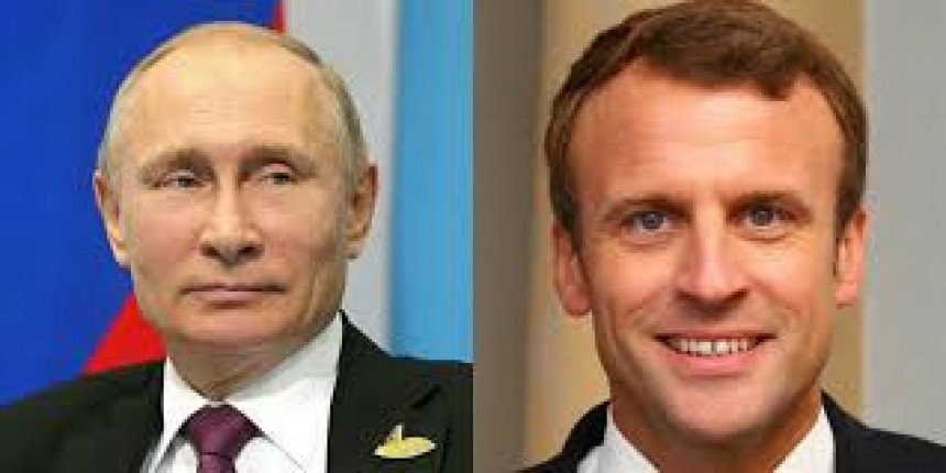 Путин и Макрон разговарали о Сирији и Украјини