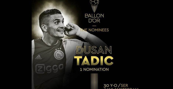 Za ''Zlatnu loptu'' se bore: Mesi, Ronaldo, Mbape, Van Dajk i Tadić!