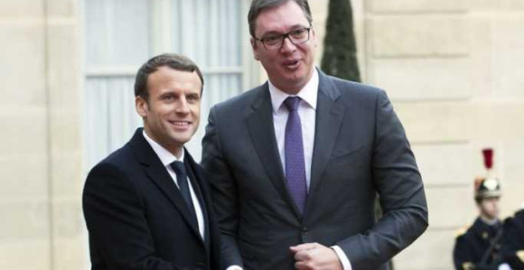 Pariz: Makron pisao Vučiću