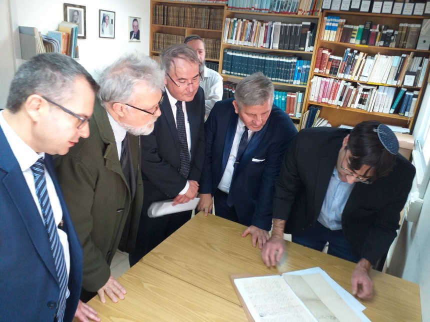 Saradnja Arhiva i Matice srpske sa Jevrejskom bibliotekom