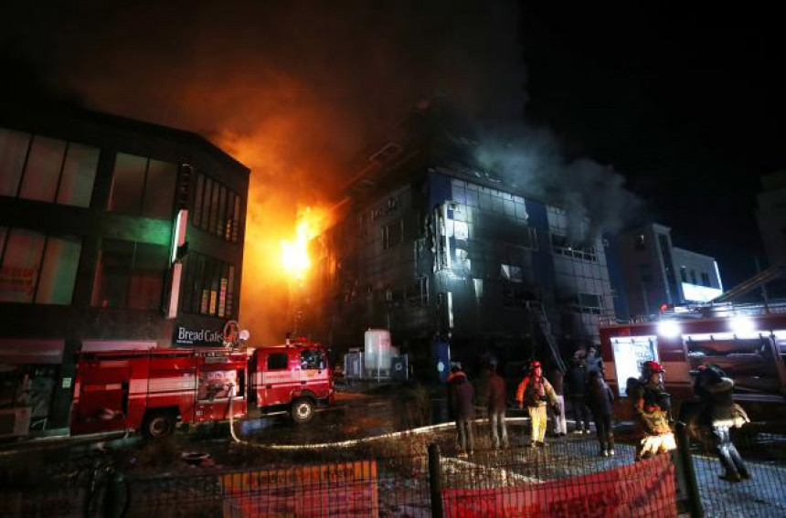 Požar u J. Koreji: Stradalo 28 lica