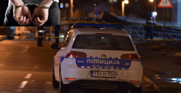 Prijetio ženi, pa udario policajca