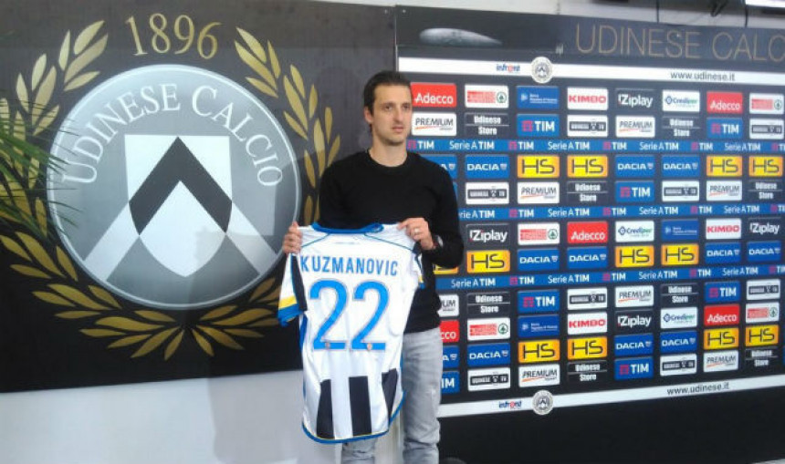 Kuzmanović stigao u Udineze!