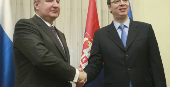 Rogozin je imao i molbu za Vučića