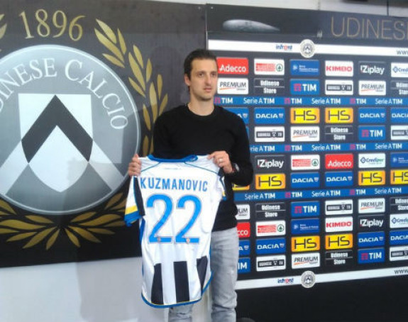 Kuzmanović stigao u Udineze!