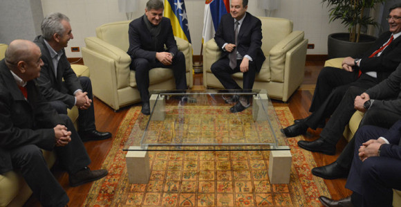 Dačić dočekao delegaciju BiH