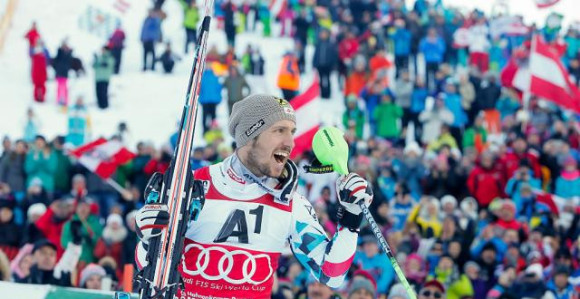 Hiršer prvi u u slalomu u Kicbilu!