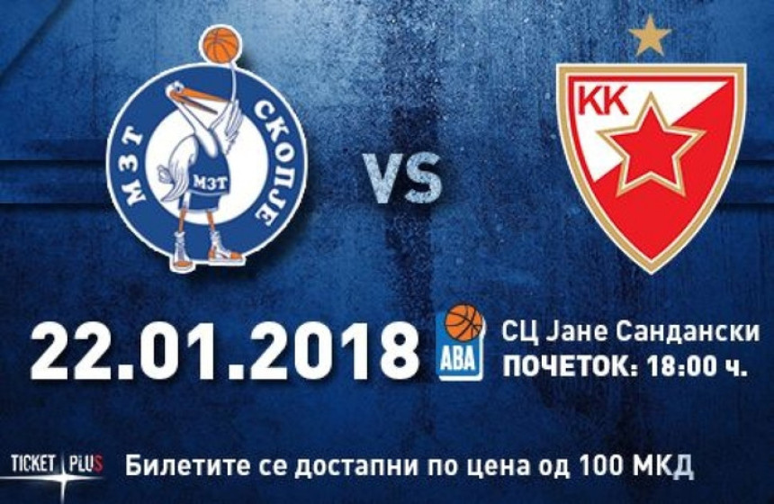 ABA: Zvezda trojkama razbila MZT!