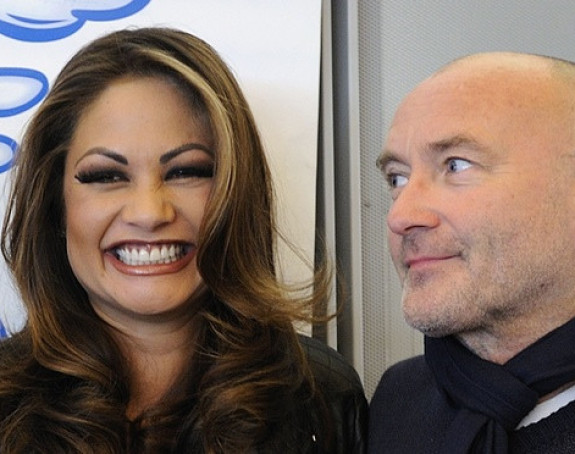 Fil Kolins ponovo sa bivšom suprugom