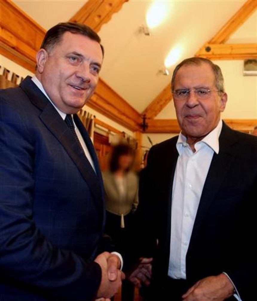 Dodik u Beogradu Lavrovom