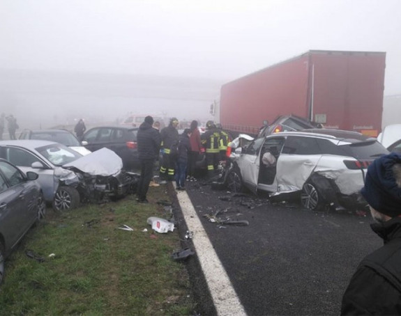 Lančani sudari, 40 povrijeđenih 
