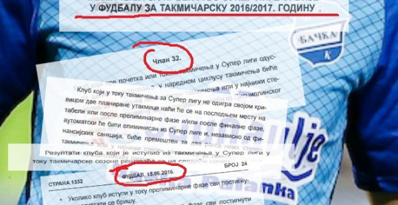Šta se događa ako Bačka istupi iz Superlige...?!