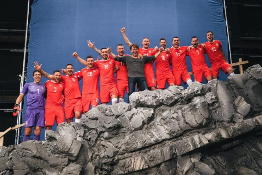 Bjelogrlić snimio spot sa ''Orlovima'' pred Mundijal...