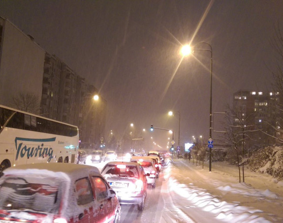 Sarajevo: Snijeg izazvao kolaps