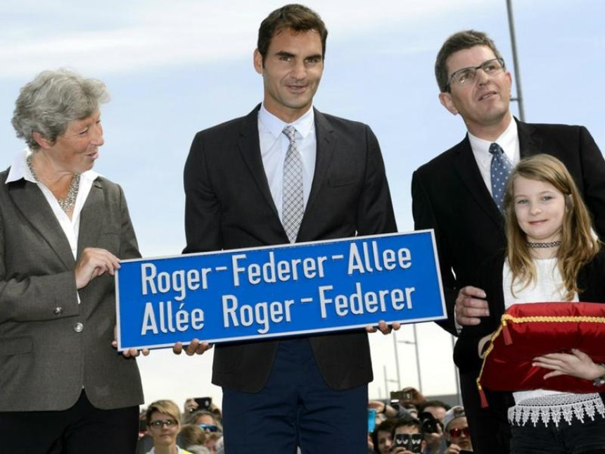 Тако се поштује великан! Федерер добио улицу у Швајцарској!