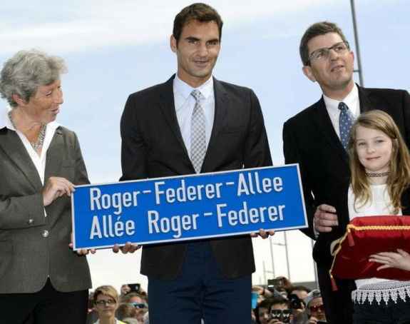Tako se poštuje velikan! Federer dobio ulicu u Švajcarskoj!