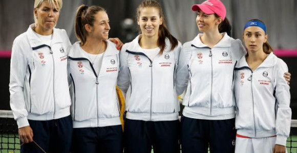 Fed kup: Jorovićeva nemoćna protiv Gavrilove - Srbija gubi 0-2!