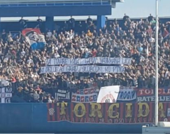 Video: Provokacija Torcide na Maksimiru zbog Delija!