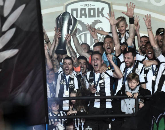 ПАОК-аре славиле цијелу ноћ!