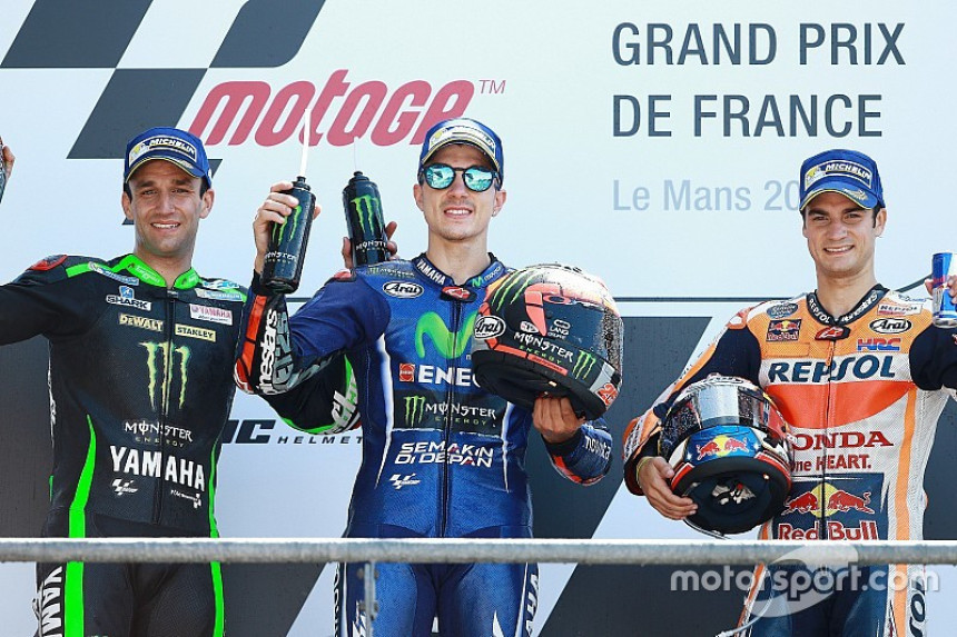 Moto GP - Le Man: Maverik Vinjales je planuo!