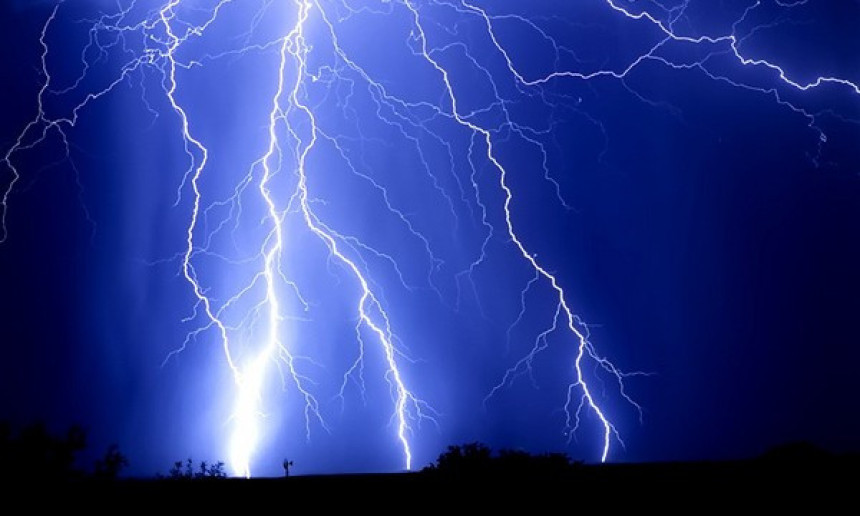 Upozorenje: Moguće grmljavine