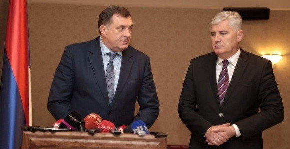 Mostar: Čović danas sa Dodikom