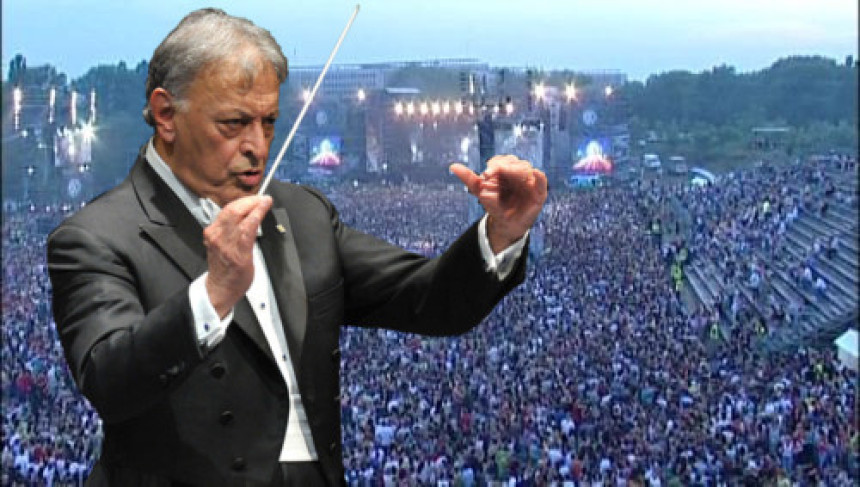 Zubin Mehta u nedjelju na Ušću