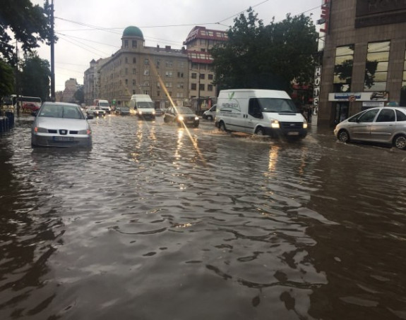 Pravi potop na ulicama Beograda