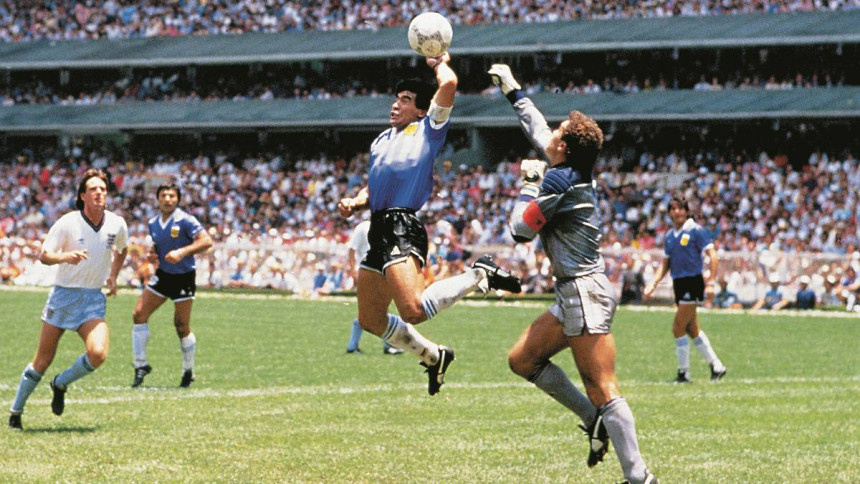 Prošla je 31 godina od Maradonine "Božje ruke"!
