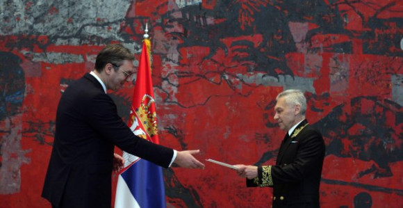 Harčenko predao pismo Vučiću 