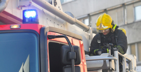 Gori trezor banke na Dorćolu